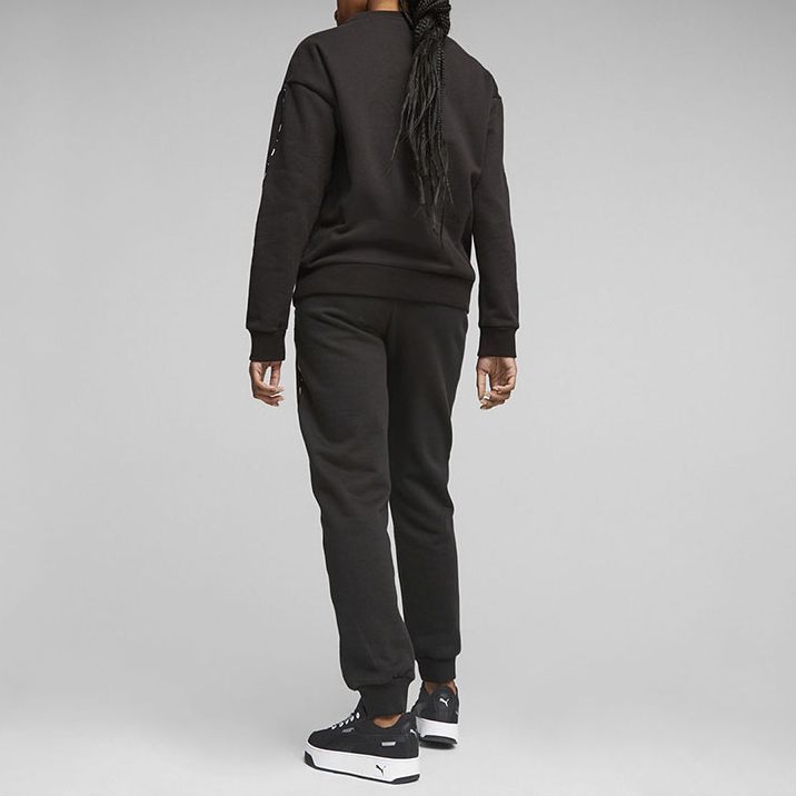 (WMNS) Puma x Liberty joggers 'Black' 679599-01 sold by KicksCrew product image thumbnail 3
