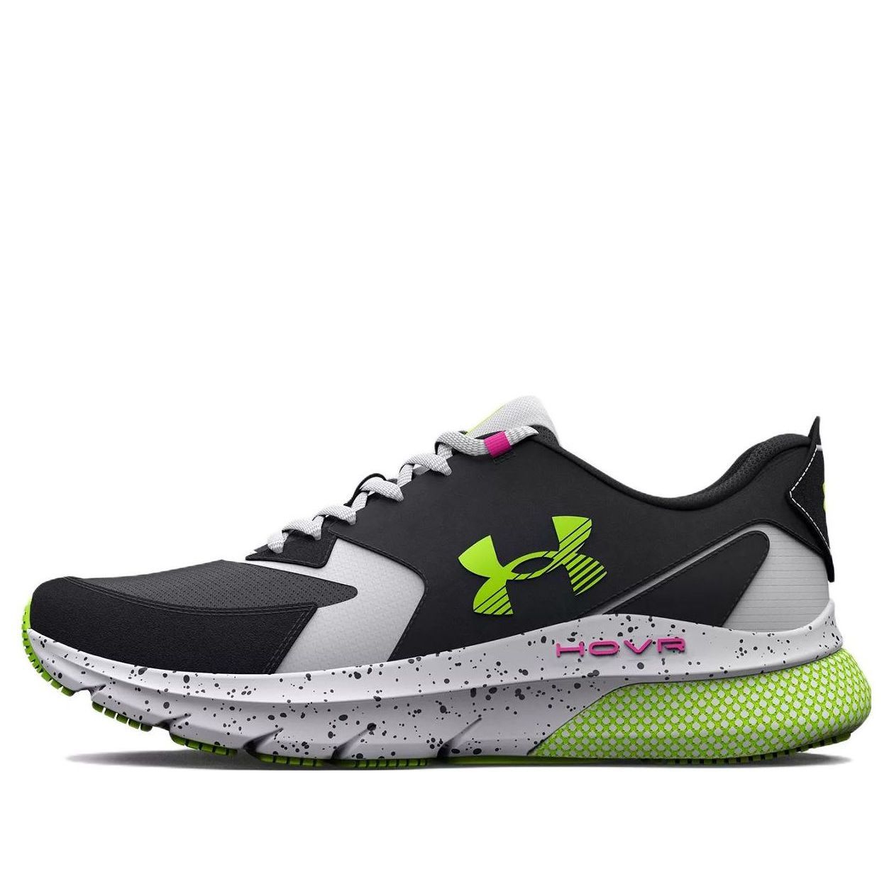 Under Armour HOVR Turbulence 'Black Lime Surge' 3026137-003 sold by KicksCrew