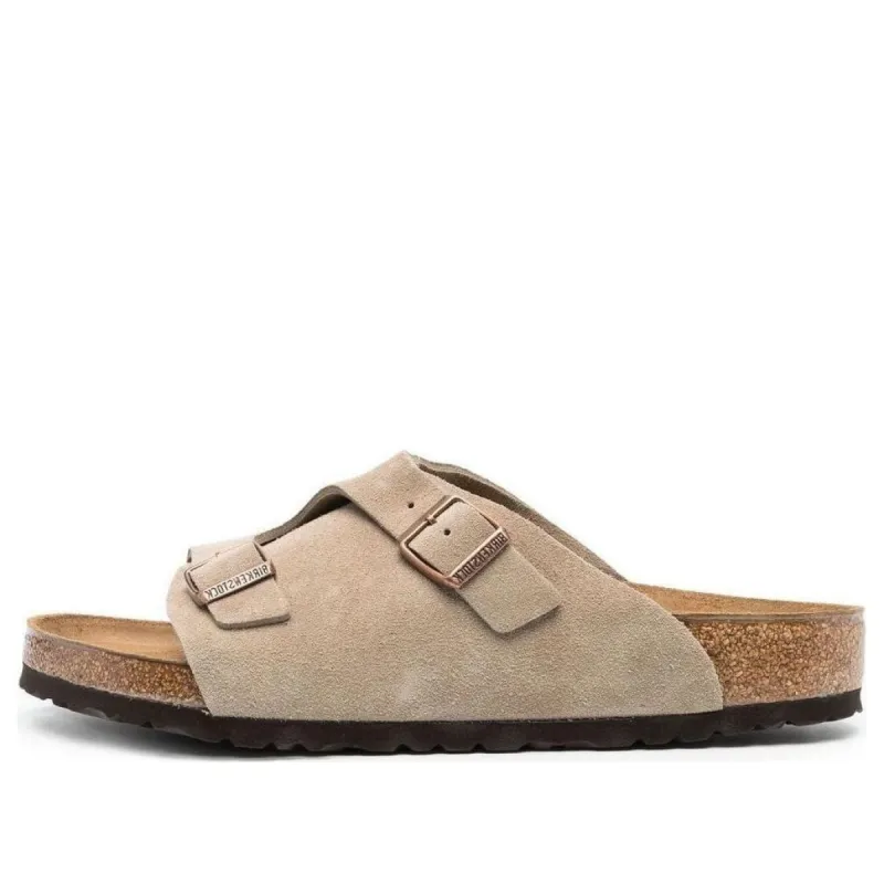 Birkenstock Zrich Suede Leather 'Stone Coin' 0050461 sold by KicksCrew