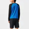 (GS) ASICS Logo Long Sleeve T-shirt 'Blue' 333241003001-8851 sold by KicksCrew