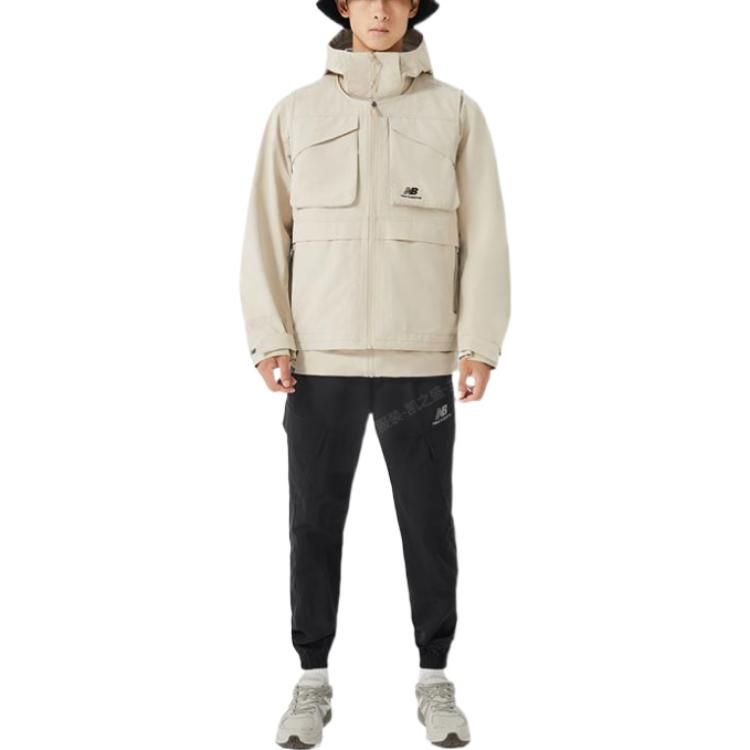 New Balance Sportswear Oversized Cargo Sweatpants 'Black' AMP23311-BK sold by KicksCrew product image thumbnail 2