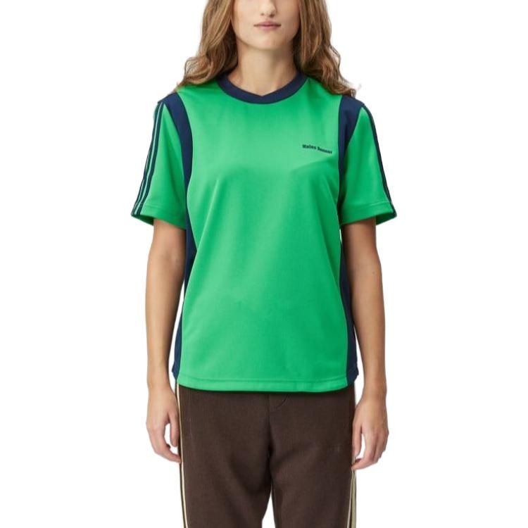adidas x Wales Bonner Football Shirt 'Vivid Green' IT9782 sold by KicksCrew product image thumbnail 3