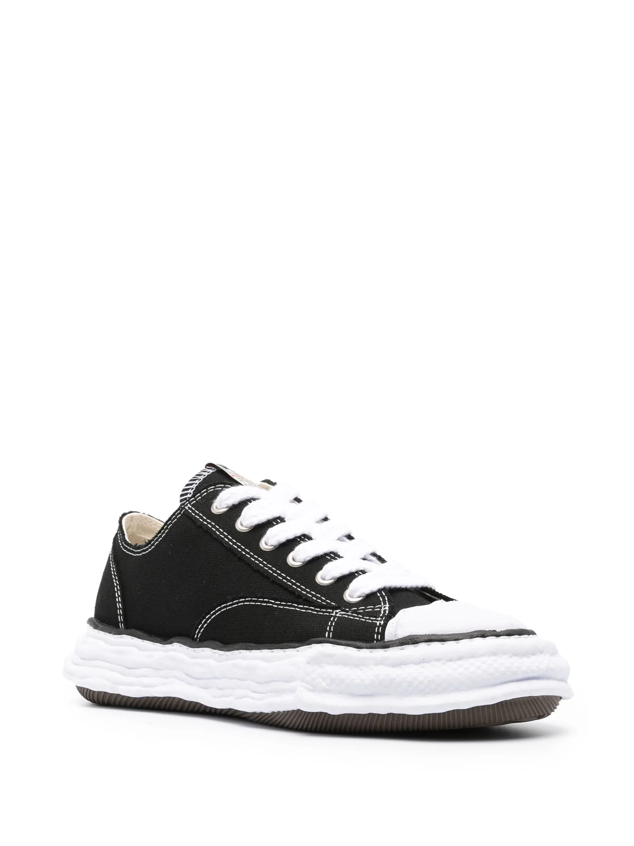 Maison MIHARA YASUHIRO Peterson 23 OG Sole Canvas Low 'Black White' A11FW702-BLK sold by KicksCrew product image thumbnail 2