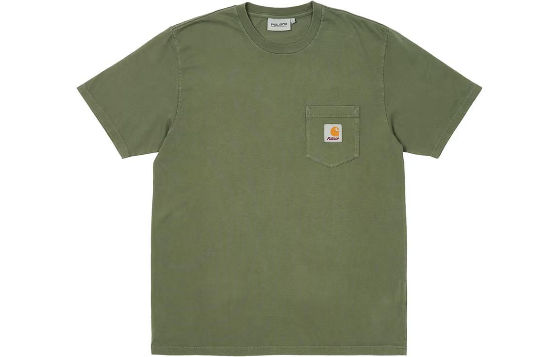 Palace x Carhartt WIP Short-Sleeve Pocket T-Shirt 'Green' I032478-GREEN sold by KicksCrew product image thumbnail 2