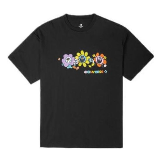 Converse Much Love Crew Neck T-Shirt 'Black' 10022935-A02 sold by KicksCrew