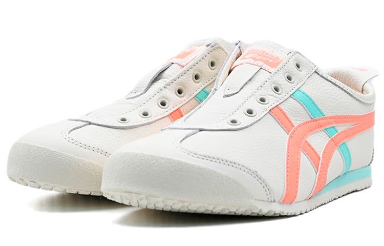 Onitsuka Tiger MEXICO 66 Slip-on Shoes 'White Aqua Orange' 1183B815-102 sold by KicksCrew product image thumbnail 3