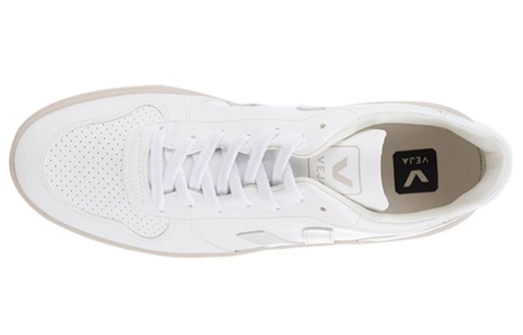 Veja V-10 Lace-Up Sneakers 'Full White' VX0702892 sold by KicksCrew product image thumbnail 3