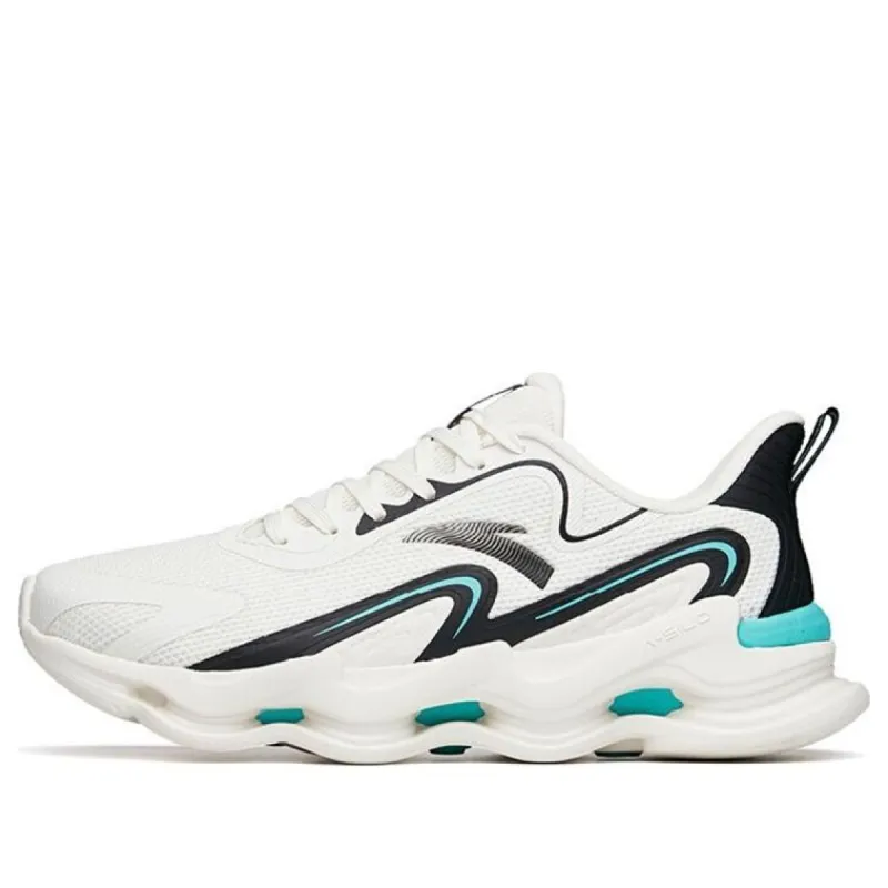 ANTA Runninng Series Sneakers 'White Black Blue' 112215555-4 sold by KicksCrew