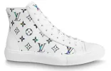 LOUIS VUITTON Tattoo Ankle Sneakers 'White with Colorful Monogram' 1A8KH6 sold by KicksCrew