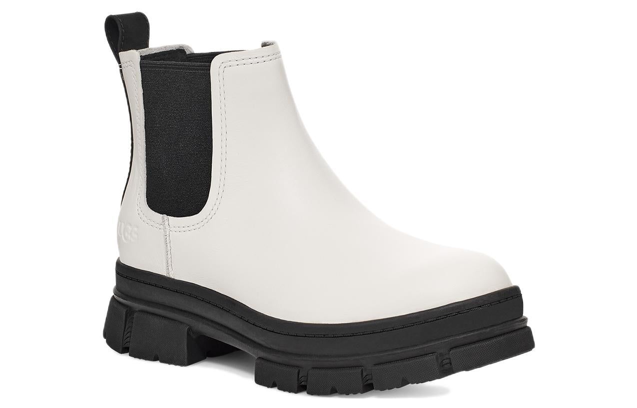 (WMNS) UGG Ashton Chelsea 'White' 1130515-WHT sold by KicksCrew product image thumbnail 2