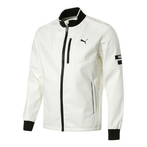 Puma Wind Block Sweat Jacket 'White' 930073-03 sold by KicksCrew