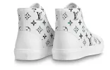 LOUIS VUITTON Tattoo Ankle Sneakers 'White with Colorful Monogram' 1A8KH6 sold by KicksCrew