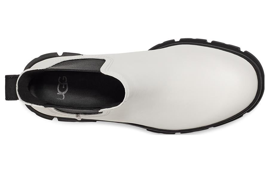 (WMNS) UGG Ashton Chelsea 'White' 1130515-WHT sold by KicksCrew product image thumbnail 3