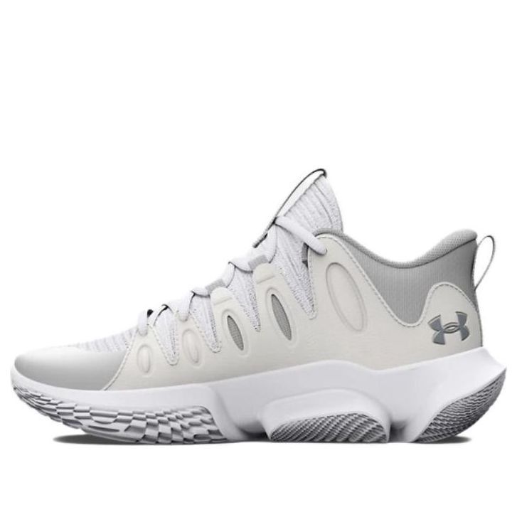 (WMNS) Under Armour Flow Breakthru 4 'White Halo Grey' 3026641-101 sold by KicksCrew