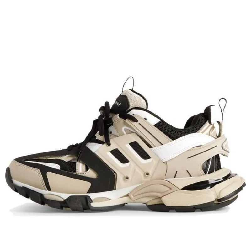 Balenciaga Track Sneakers 'Beige and Black Mesh and Nylon' 542023W3AC48071 sold by KicksCrew