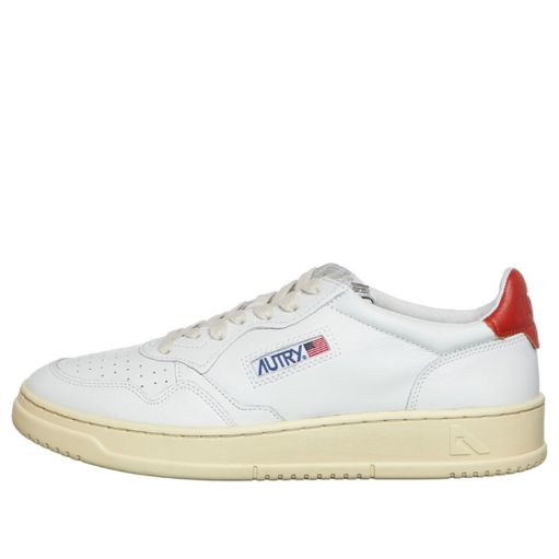 Autry Medalist Leather Low 'White Rust' AULM-LL48 sold by KicksCrew