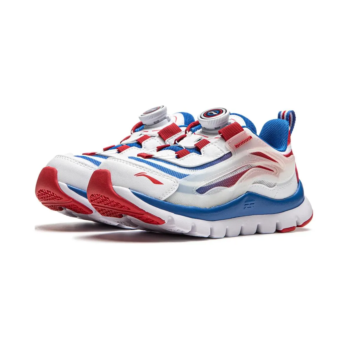 (PS) Li-Ning Aurora 'White Blue Red' YKNU090-15 sold by KicksCrew product image thumbnail 3