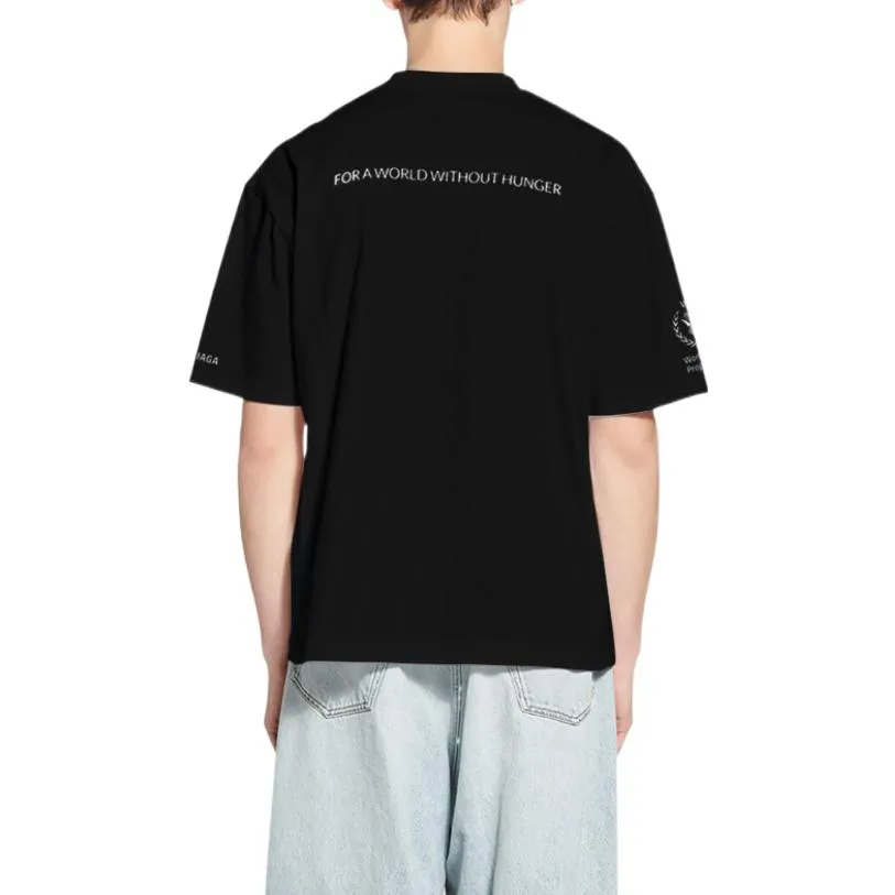 Balenciaga x WFP T-Shirt Medium Fit 'Black' 612966TMVL21070 sold by KicksCrew product image thumbnail 4
