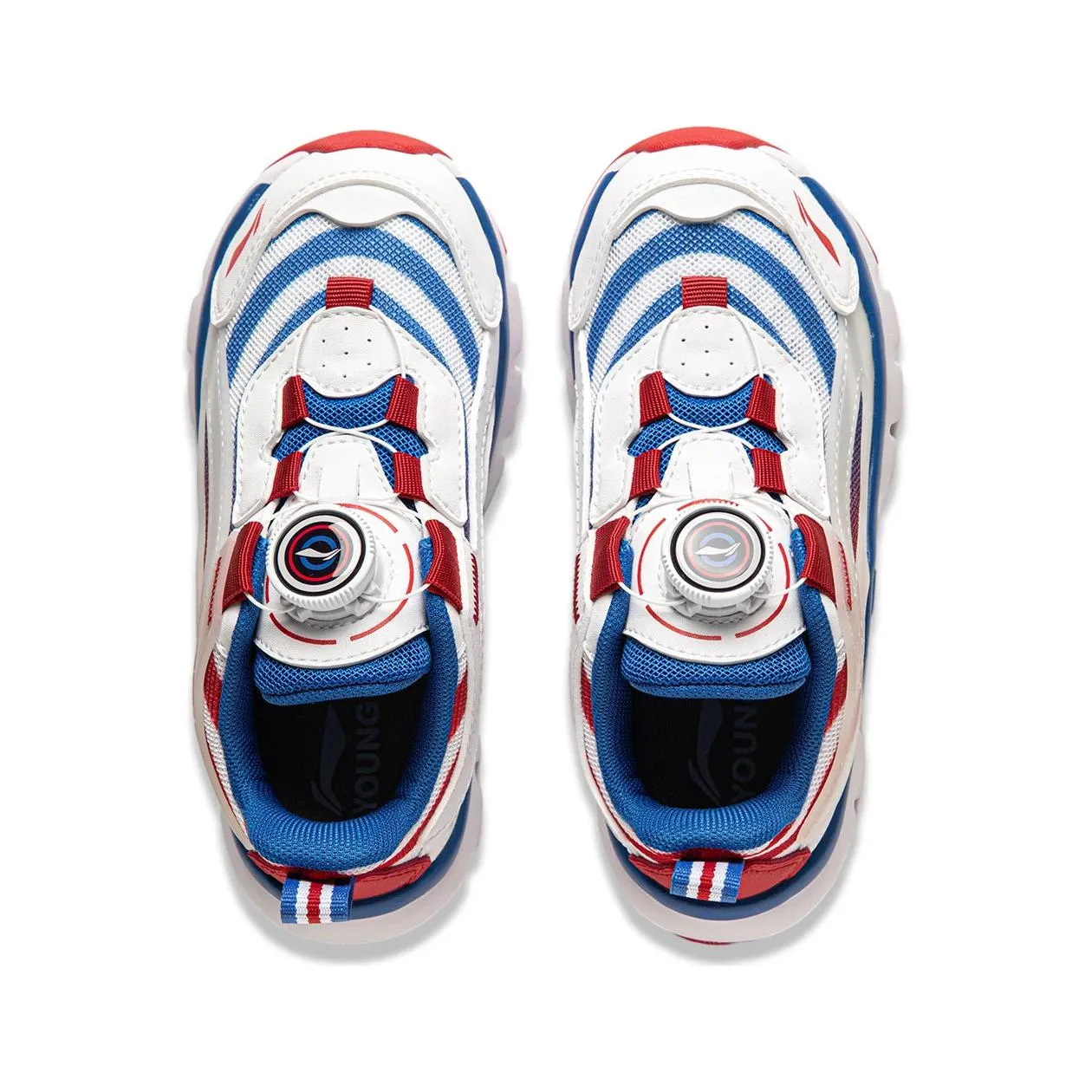 (PS) Li-Ning Aurora 'White Blue Red' YKNU090-15 sold by KicksCrew product image thumbnail 4