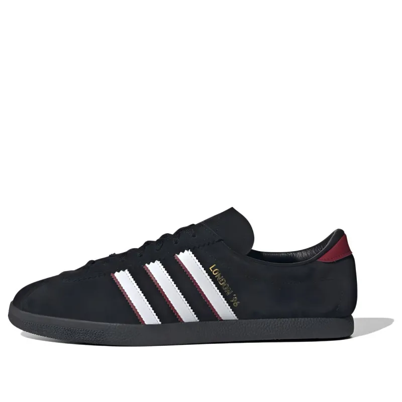 adidas London 96 'Core Black Better Scarlet' IH4773 sold by KicksCrew