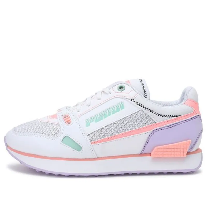 (WMNS) Puma Mile Rider 'Pastel Mix - Elektro Peach' 375077-01 sold by KicksCrew