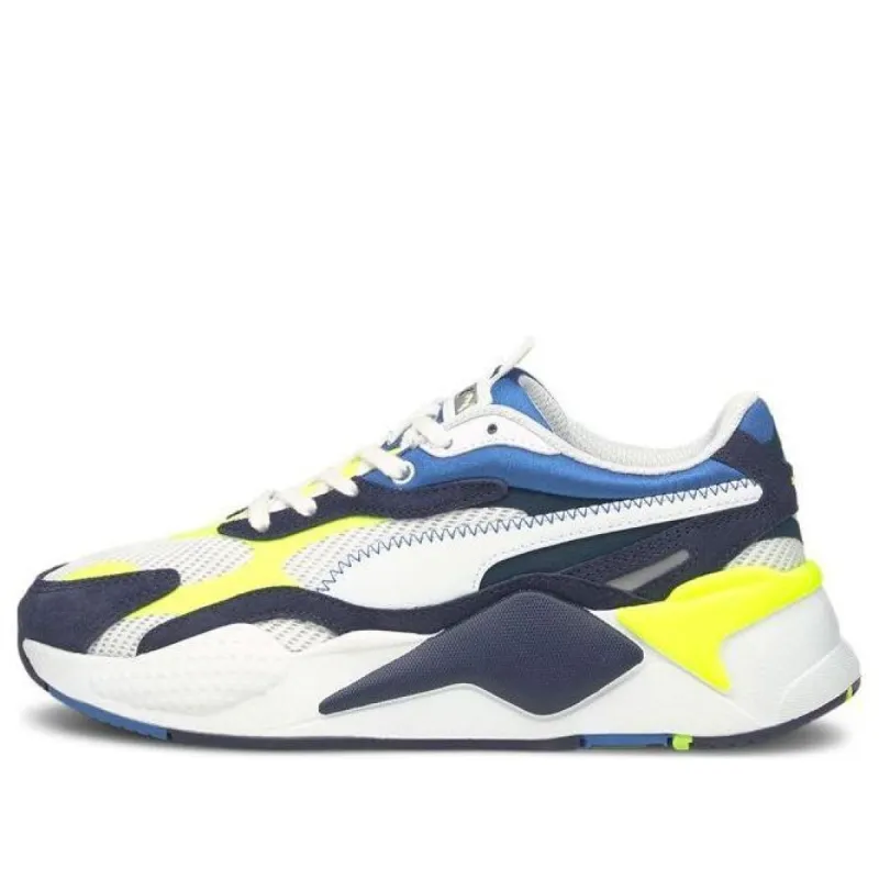 (GS) Puma RS-X3 Twill 'White Peacoat' 375987-01 sold by KicksCrew