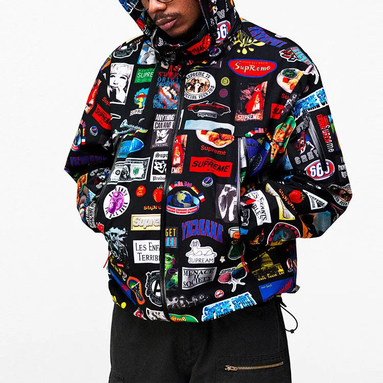 Supreme GORE-TEX Stickers Shell Jacket 'Multi-Color' SUP-SS21-421 sold by KicksCrew product image thumbnail 4