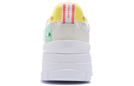 (WMNS) Li-Ning x Weiwu Classic Platform Shoes 'White Purple' AGCS198-1 sold by KicksCrew