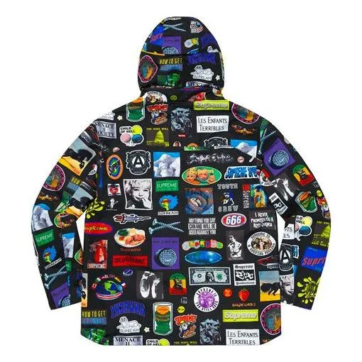 Supreme GORE-TEX Stickers Shell Jacket 'Multi-Color' SUP-SS21-421 sold by KicksCrew product image thumbnail 3