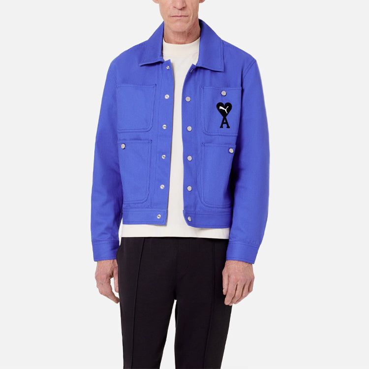 Puma X AMI Jacket 'Blue' 534065-93 sold by KicksCrew product image thumbnail 4