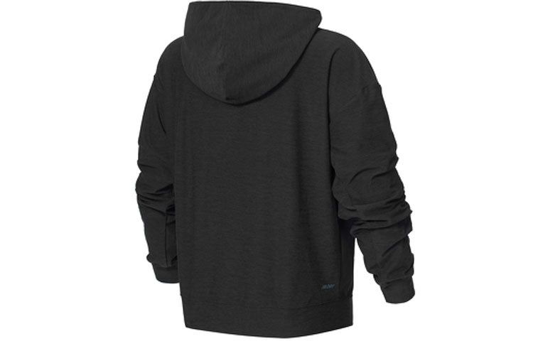 (WMNS) New Balance Sport Spacedye Hoodie 'Black' WT21450-BKH sold by KicksCrew product image thumbnail 2