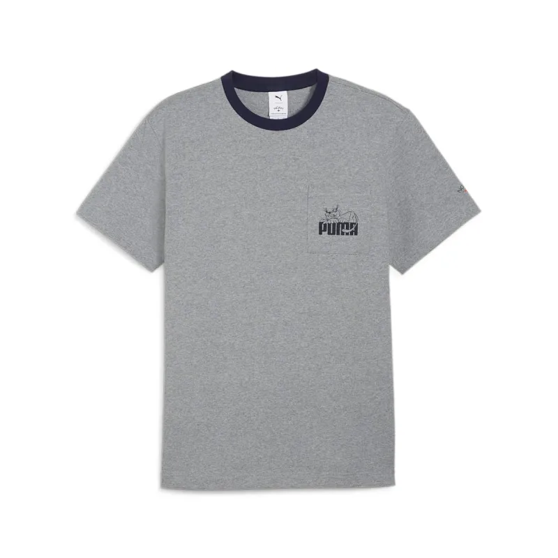 PUMA x Noah Pocket T-Shirt 'Grey' 623866-03 sold by KicksCrew