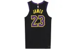 Nike Dri-FIT ADV Lebron James Los Angeles Lakers 2023/24 City Edition NBA Authentic Jersey 'Black' DX8763-012 sold by KicksCrew