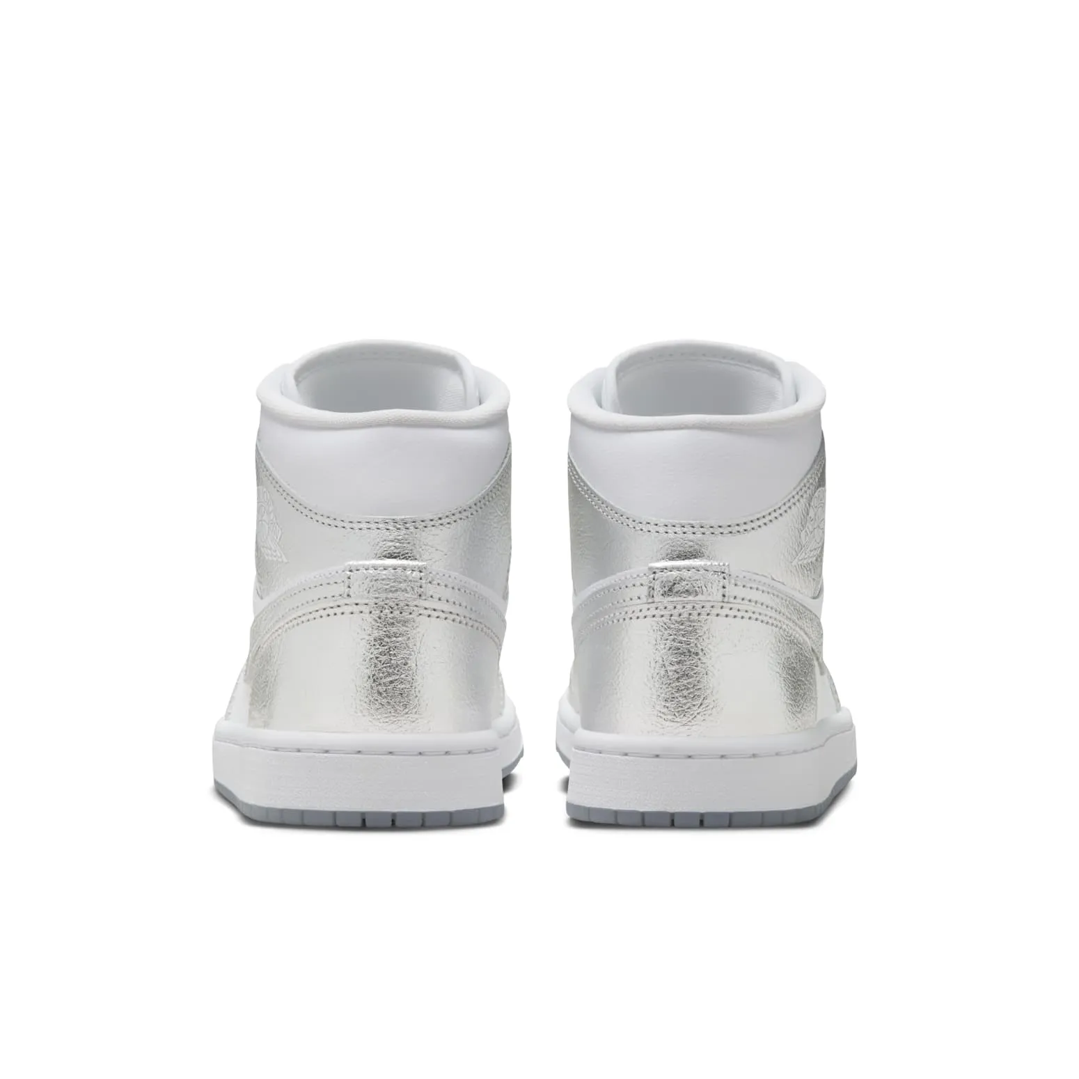 (WMNS) Air Jordan 1 Mid SE 'Metallic Silver' FN5031-100 sold by KicksCrew product image thumbnail 4