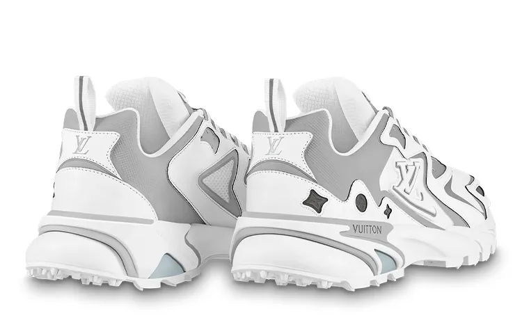 LOUIS VUITTON Runner Tatic Sneakers 'White Grey' 1ABEQ4 sold by KicksCrew product image thumbnail 3