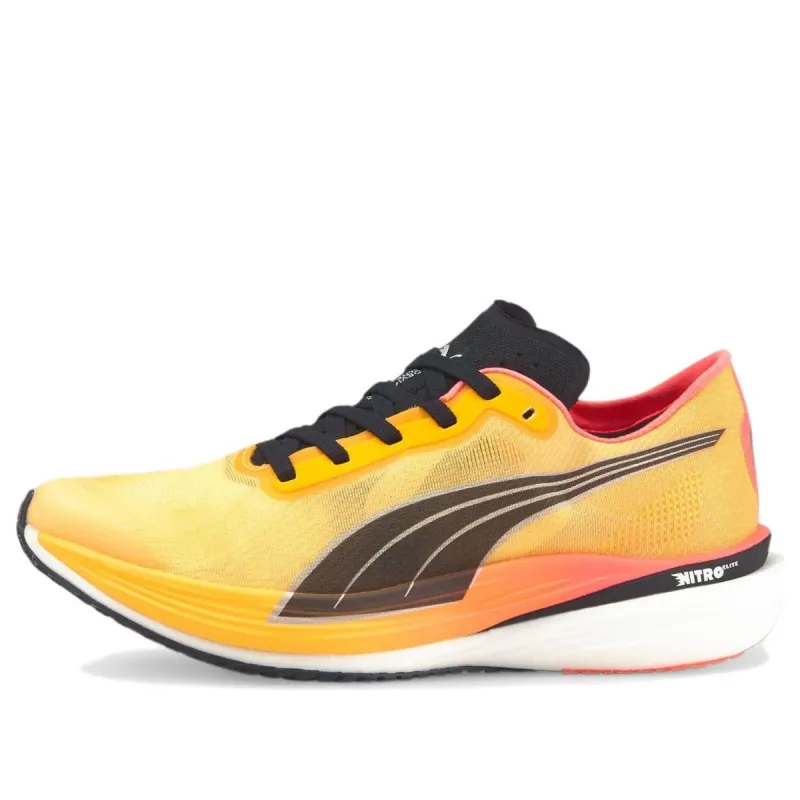 Puma Deviate Nitro Elite 2 Fireglow 'Orange Pink Black' 378943-01 sold by KicksCrew