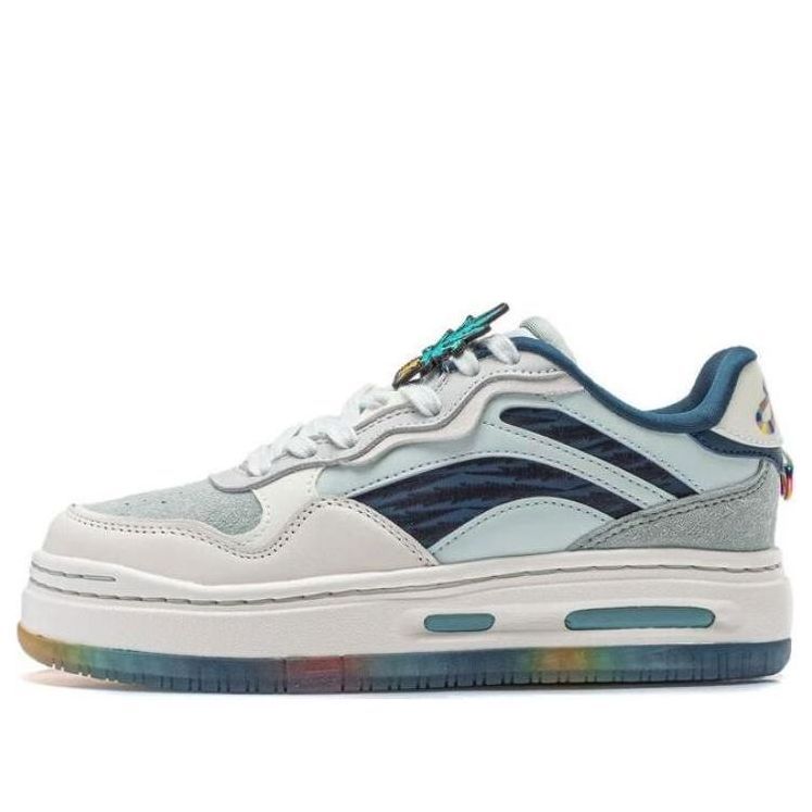 (WMNS) Li-Ning x Disney Stitch Future C1 'White Blue Teal' AGCT270-1 sold by KicksCrew