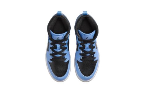 (PS) Air Jordan 1 Mid Shoes 'University Blue Black' DQ8424-401 sold by KicksCrew