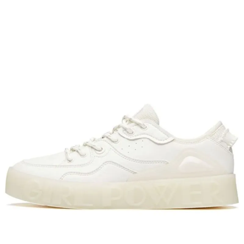(WMNS) ANTA Life Series Sneakers 'White' 122038042-1 sold by KicksCrew