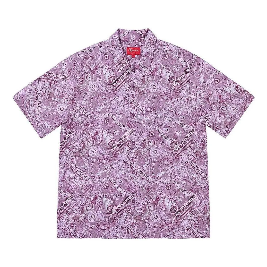 Supreme Dollar S/S Shirt 'Purple' SUP-SS23-275 sold by KicksCrew