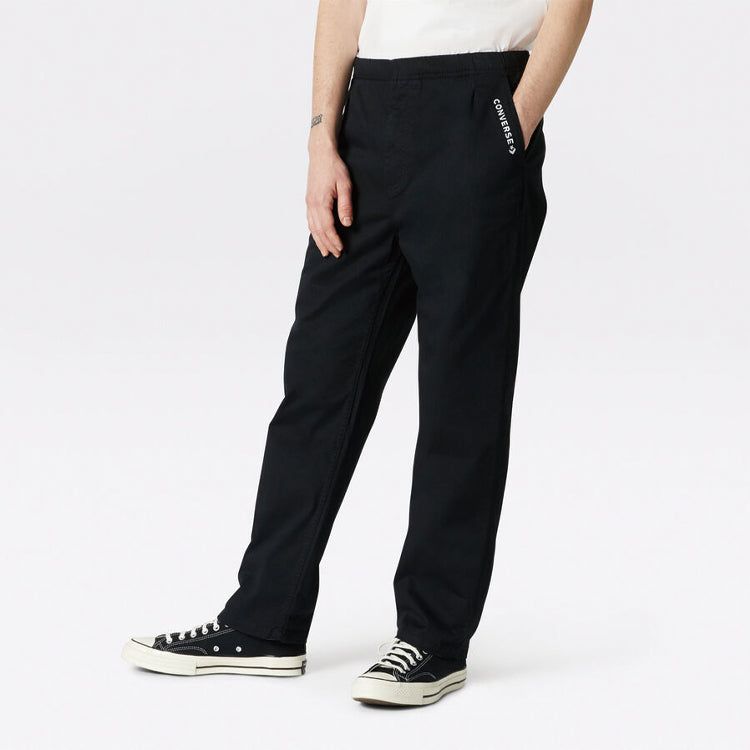 Converse Easy Waist Woven Pants 'Black' 10018387-A02 sold by KicksCrew product image thumbnail 3