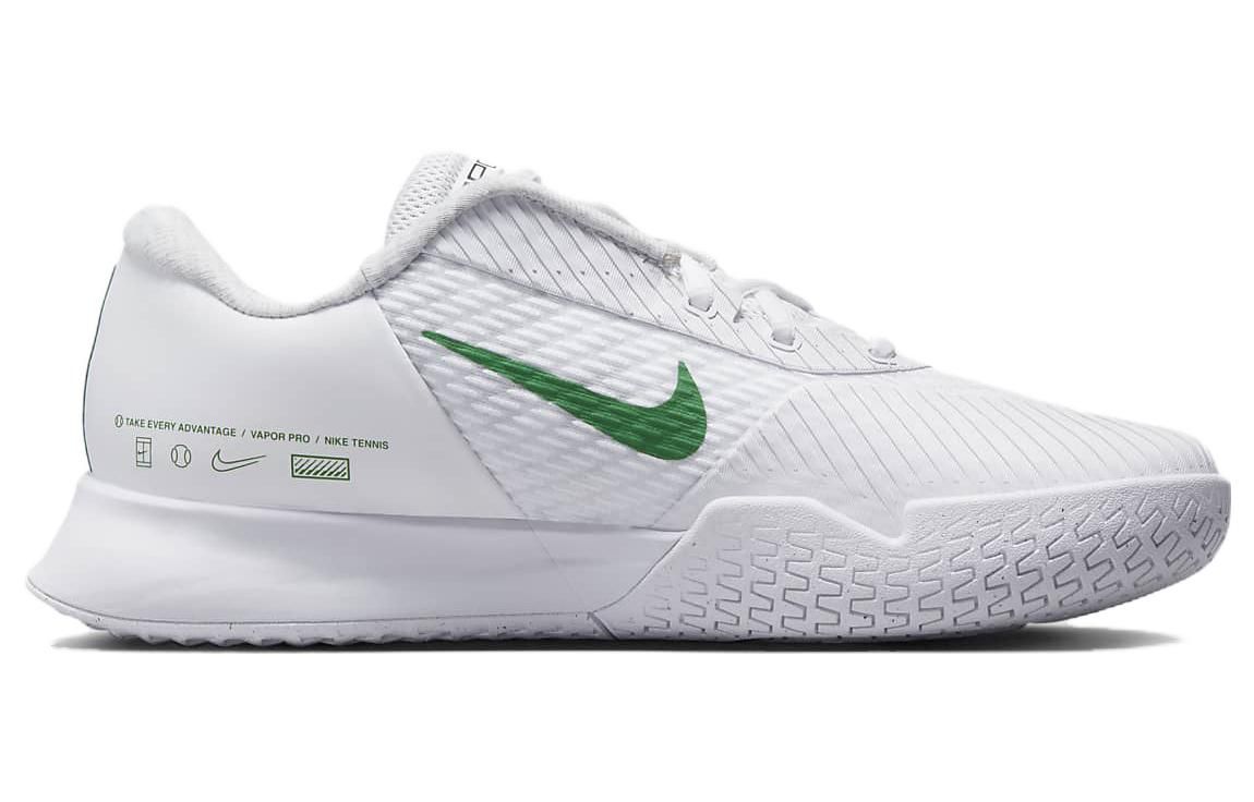 (WMNS) NikeCourt Air Zoom Vapor Pro 2 'White Kelly Green' DR6192-102 sold by KicksCrew product image thumbnail 2
