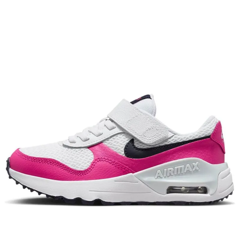 (PS) Nike Air Max SYSTM 'White Fierce Pink' DQ0285-110 sold by KicksCrew