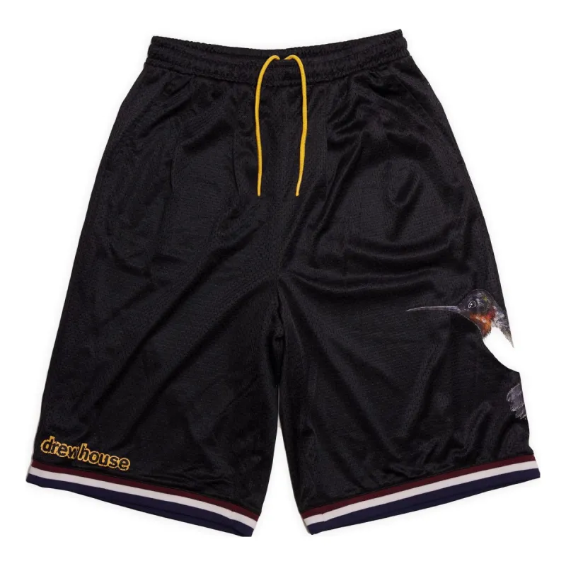 Drew House Hummingbirds Mesh Street Short 'Black' DR-SS22-407 sold by KicksCrew