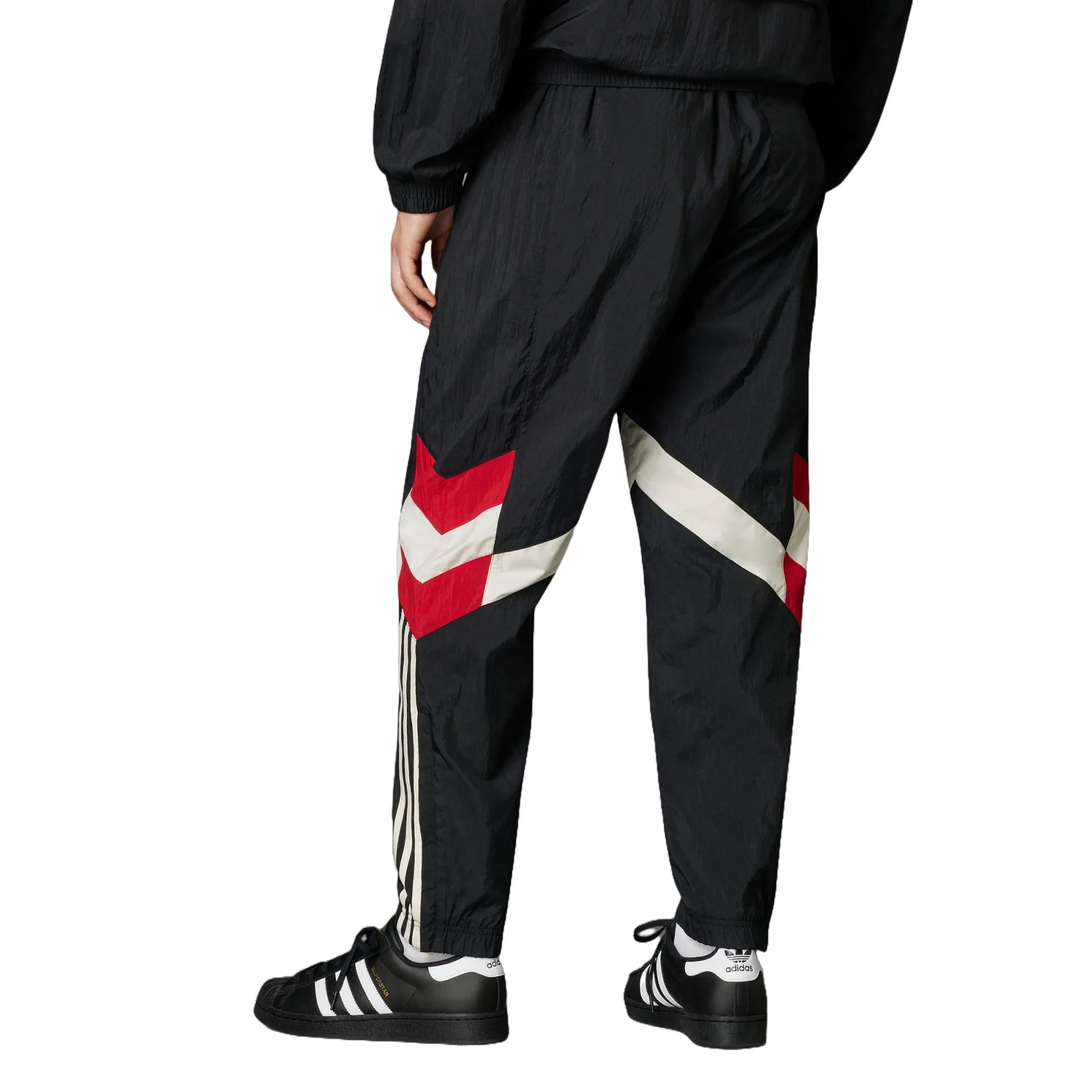 adidas Manchester United Originals Track Pants 'Black Red' IS6527 sold by KicksCrew product image thumbnail 2
