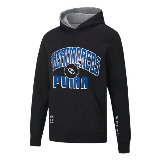 Puma x The Hundreds Reversible Hoodie 'Black Blue Grey' 598311-01 sold by KicksCrew
