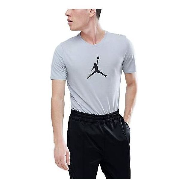 Air Jordan 23/7 Logo T-Shirt 'Grey' 925602-012 sold by KicksCrew