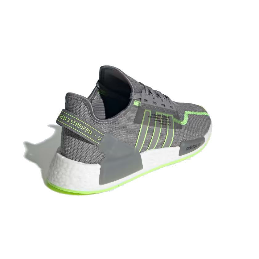 adidas NMD_R1 V2 'Grey Signal Green' GY6163 sold by KicksCrew product image thumbnail 4