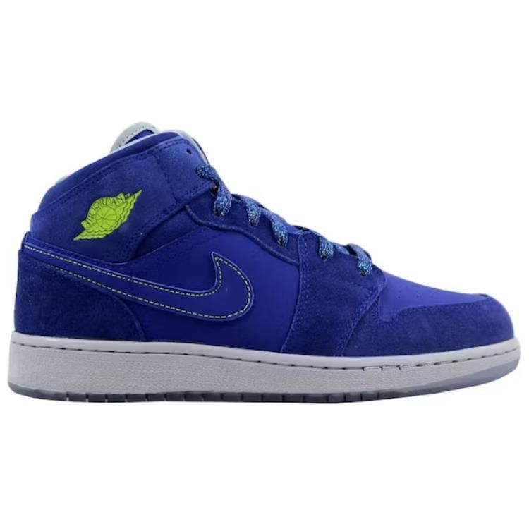 (GS) Air Jordan 1 Mid 'Deep Royal Blue' 555112-407 sold by KicksCrew product image thumbnail 2