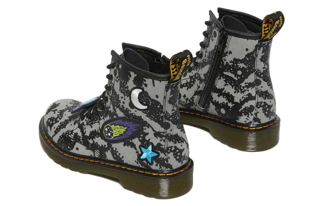 (PS) Dr.Martens 1460 Space Hydro Leather Lace Up Boots 'Black Grey Hydro Leather' 27889057 sold by KicksCrew product image thumbnail 3